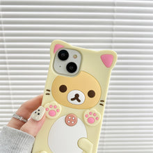 Lade das Bild in den Galerie-Viewer, Cute Rilakkuma Bear iPhone Case