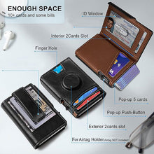 Charger l'image dans la galerie, Leather Wallet Case
