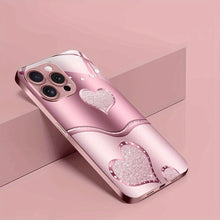 Charger l'image dans la galerie, Cute Love Heart Pattern Pink iPhone Case