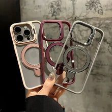 Cargar imagen en el visor de la galería, Luxury Ring Lens Stand iPhone Case