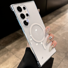 Load image into Gallery viewer, Ultra Thin Borderless Magsafe Samsung Case