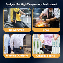 Lataa kuva Galleria-katseluun, Mini Waist Clip Portable Outdoor Fan
