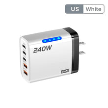 Load image into Gallery viewer, 5X1 Charger 240W Fastest Charger USB C