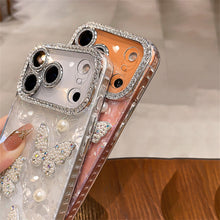 Load image into Gallery viewer, Diamond Baterfly Phone Case