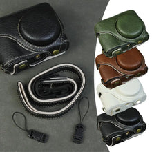 Load image into Gallery viewer, Leather Panasonic Lumix Camera Cover