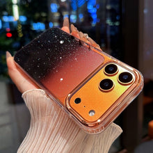 गैलरी व्यूवर में इमेज लोड करें, Star Sky Gradient Glitter Case