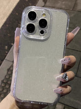 Lataa kuva Galleria-katseluun, Luxury Transparent Glitter Case