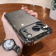 Carregar imagem no visualizador da galeria, iPhone 17 Series Luxury Transparent Glitter Case