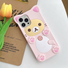 Lade das Bild in den Galerie-Viewer, Cute Rilakkuma Bear iPhone Case