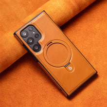 Lataa kuva Galleria-katseluun, Leather Holder Samsung Case