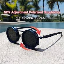 Afbeelding in Gallery-weergave laden, ND9 Adjustable Polarized Sunglasses – 9-Level Dimming