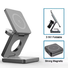 Lataa kuva Galleria-katseluun, Wireless Charger 3 in 1 Foldable