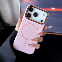 Charger l'image dans la galerie, Frosted Hit Color Lichee Pattern iPhone Case