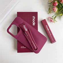 Load image into Gallery viewer, Rhode Phone Case with Lip Gloss (RESPBERRY)