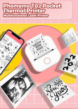 Afbeelding in Gallery-weergave laden, Mini Thermal Printer