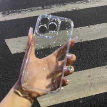 Lataa kuva Galleria-katseluun, Luxury Transparent Glitter Case
