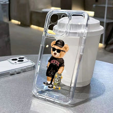 Charger l'image dans la galerie, Lovely Teddy Bear Carton iPhone Case
