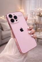 Load image into Gallery viewer, Luxury Grade Electroplated Glass iPhone Case Shockproof & Camera Protection