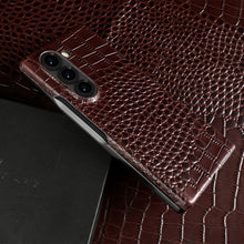 Load image into Gallery viewer, Samsung Z FOLD Series Leather Case