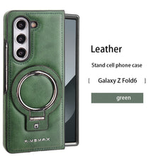 Lataa kuva Galleria-katseluun, Samsung Z FOLD Series Leather Case