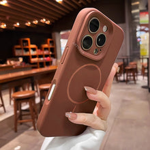 Charger l'image dans la galerie, Frosted Hit Color Lichee Pattern iPhone Case