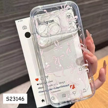 Load image into Gallery viewer, Love Heart Polka Dot Clear Case