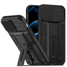 Ladda upp bild till gallerivisning, NEW Armor Shockproof Iphone Case (BLACK)