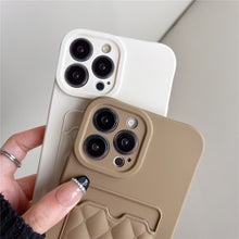 Load image into Gallery viewer, Silicone Wallet Case For Iphone (GREEN)