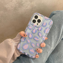 Load image into Gallery viewer, Purple Leopard Iphone Case