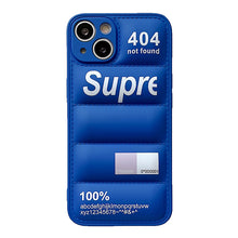 画像をギャラリービューアに読み込む, Luxury Jacket Cloth Cover For Iphone (BLUE)