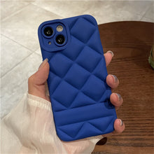 गैलरी व्यूवर में इमेज लोड करें, Diamond Soft Silicone Case For Iphone (NAVY BLUE)