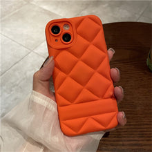 गैलरी व्यूवर में इमेज लोड करें, Diamond Soft Silicone Case For Iphone (ORANGE)