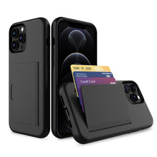 Load image into Gallery viewer, Iphone Wallet Case (BLACK)