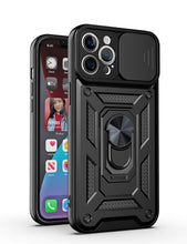 Load image into Gallery viewer, Armor Shockproof Iphone Case (BLACK)