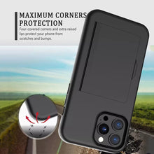 Load image into Gallery viewer, Iphone Wallet Case (BLACK)