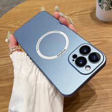 Load image into Gallery viewer, Magsafe Wireless Charging Iphone Case (SIERRA BLUE)
