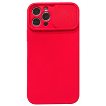 Load image into Gallery viewer, Silicone Case With Camera Protection (RED)