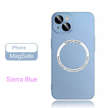 Load image into Gallery viewer, Magsafe Wireless Charging Iphone Case (SIERRA BLUE)