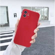Load image into Gallery viewer, Ultra Thin Silicone Case For Iphone (RED)