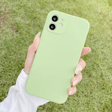 Load image into Gallery viewer, Ultra Thin Silicone Case For Iphone (FLUORESCENT GREEN)