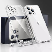 Lade das Bild in den Galerie-Viewer, NEU: Durchsichtige, stoßfeste iPhone-Hülle mit Beschichtung (TRANSPARENT)