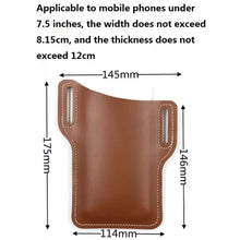 Load image into Gallery viewer, Belt Phone Case For Phones Under 7'5 Inches