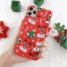 Lataa kuva Galleria-katseluun, Christmas Soft Silicone Case