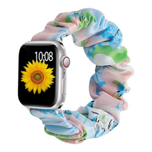 Load image into Gallery viewer, Apple Watch Beautiful Bands ( Milk Platinum Flower )