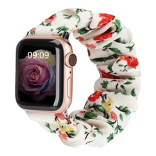 Lataa kuva Galleria-katseluun, Apple Watch Beautiful Bands (BLACK GRAY FLOWER)