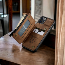 Load image into Gallery viewer, Wallet Case (BROWN)