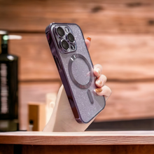 Load image into Gallery viewer, Electroplate Glitter Magsafe Case