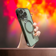 Load image into Gallery viewer, Electroplate Glitter Magsafe Case