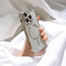 Load image into Gallery viewer, Electroplate Glitter Magsafe Case