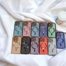 Load image into Gallery viewer, Electroplate Glitter Magsafe Case